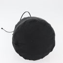 PRADA Purse Shoulder Bag Nylon Black Silver Auth fm5344-5