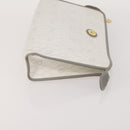 Christian Dior Honeycomb Canvas Clutch Bag PVC 3 Set White Black Auth fm5350-10
