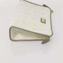 Christian Dior Honeycomb Canvas Clutch Bag PVC 3 Set White Black Auth fm5350-16