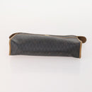 Christian Dior Honeycomb Canvas Clutch Bag PVC 3 Set White Black Auth fm5350-6