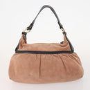 FENDI Zucca Canvas Umhängetasche Wildleder PVC 4er Set Schwarz Braun Pink Auth fm5351-10