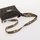 FENDI Zucca Canvas Umhängetasche Wildleder PVC 4er Set Schwarz Braun Pink Auth fm5351-19
