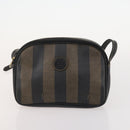 FENDI Zucca Canvas Umhängetasche Wildleder PVC 4er Set Schwarz Braun Pink Auth fm5351-22
