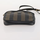 FENDI Zucca Canvas Umhängetasche Wildleder PVC 4er Set Schwarz Braun Pink Auth fm5351-27
