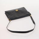Christian Dior Honeycomb Canvas Bag Leather PVC 5 Set Black Brown Auth fm5352-24