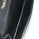 Christian Dior Honeycomb Canvas Bag Leather PVC 5 Set Black Brown Auth fm5352-27