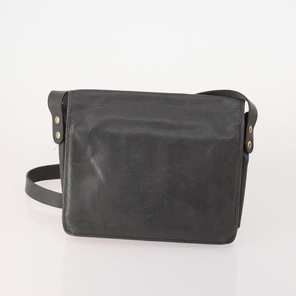 Christian Dior Honeycomb Canvas Bag Leather PVC 5 Set Black Brown Auth fm5352