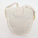 SAINT LAURENT Shoulder Bag PVC 2 Set Brown White Auth fm5353-11
