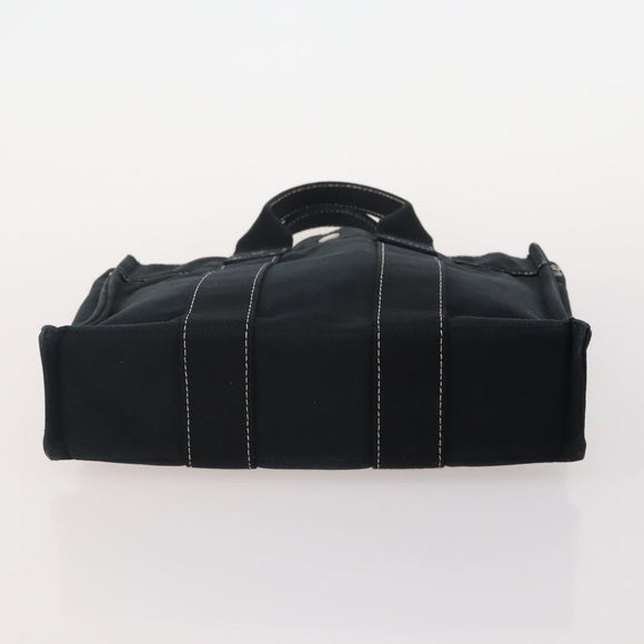 HERMES Fourre Tout Tote Bag Canvas 5 Set Navy Black Khaki Auth fm5354