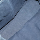 HERMES Fourre Tout Tote Bag Canvas 5 Set Navy Black Khaki Auth fm5354-6