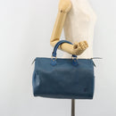 LOUIS VUITTON Epi Speedy 30 Hand Bag Toledo Blue M43005 LV Auth fm5357-22