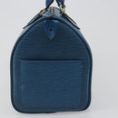 LOUIS VUITTON Epi Speedy 30 Hand Bag Toledo Blue M43005 LV Auth fm5357-4