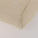 HERMES Herbag A Dos Hand Bag Canvas 2way White Silver Auth fm5359-16