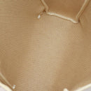 HERMES Herbag A Dos Hand Bag Canvas 2way White Silver Auth fm5359-28