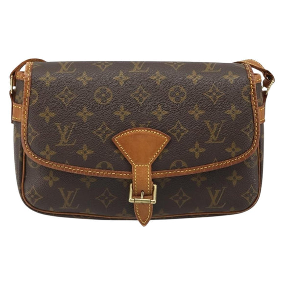 LOUIS VUITTON Monogram Sologne Shoulder Bag M42250 LV Auth fm5361
