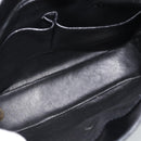 CELINE Shoulder Bag Leather Black Gold Auth fm5363-15