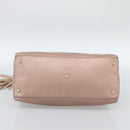 GUCCI Soho Hand Bag Leather 2way Pink Gold 308362 Auth fm5364-10