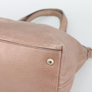 GUCCI Soho Hand Bag Leather 2way Pink Gold 308362 Auth fm5364-11
