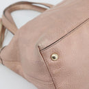 GUCCI Soho Hand Bag Leather 2way Pink Gold 308362 Auth fm5364-12