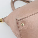 GUCCI Soho Hand Bag Leather 2way Pink Gold 308362 Auth fm5364-14
