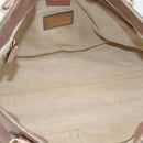 GUCCI Soho Hand Bag Leather 2way Pink Gold 308362 Auth fm5364-17