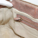 GUCCI Soho Hand Bag Leather 2way Pink Gold 308362 Auth fm5364-20
