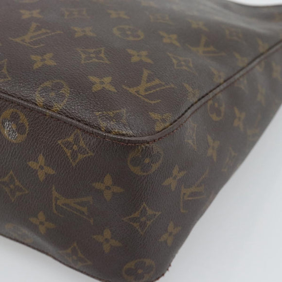 LOUIS VUITTON Monogram Looping GM Shoulder Bag M51145 LV Auth fm5365