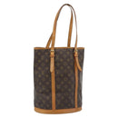 LOUIS VUITTON Monogram Bucket GM Shoulder Bag M42236 LV Auth fm5366-1