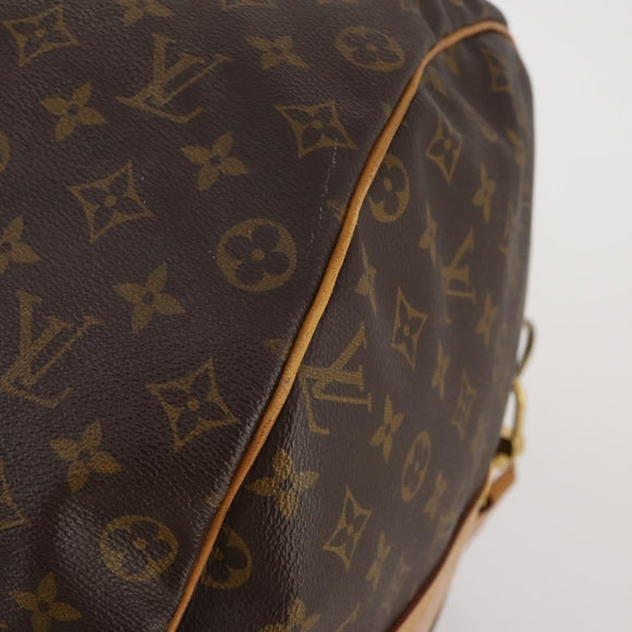 LOUIS VUITTON Monogram Sac Polochon 65 Boston Bag 2way M41222 LV Auth fm5367
