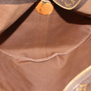 LOUIS VUITTON Monogram Sac Polochon 65 Boston Bag 2way M41222 LV Auth fm5367-20