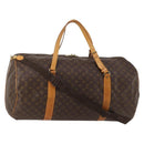 LOUIS VUITTON Monogram Sac Polochon 65 Boston Bag 2way M41222 LV Auth fm5367-1