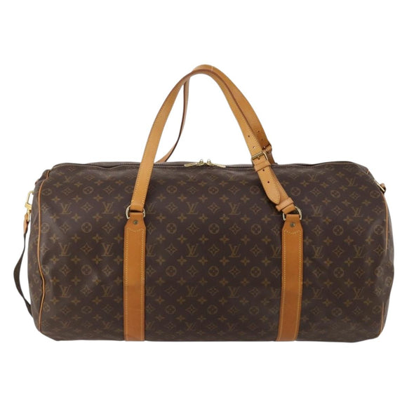 LOUIS VUITTON Monogram Sac Polochon 65 Boston Bag 2way M41222 LV Auth fm5367