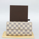 LOUIS VUITTON Damier Azur Portefeuille Sarah Long Wallet N61735 LV Auth fm5371A-12