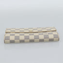 LOUIS VUITTON Damier Azur Portefeuille Sarah Long Wallet N61735 LV Auth fm5371A-6