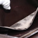 GUCCI Shoulder Bag Leather Black Gold Auth fm5372-11