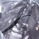 GUCCI Bambo Handtas Leer Zwart Goud Auth fm5373-19