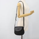 GUCCI Shoulder Bag Canvas Leather Black Gold 007 115 0074 Auth fm5375-24