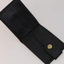 Christian Dior Wallet Leather 10 Set Beige Black black Auth fm5377-15