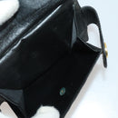 Christian Dior Wallet Leather 10 Set Beige Black black Auth fm5377-16