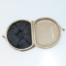 Christian Dior Wallet Leather 10 Set Beige Black black Auth fm5377-5