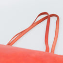 LOEWE Tote Bag Leather Red Gold Auth fm5379-8