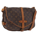 LOUIS VUITTON Monogram Saumur 30 Shoulder Bag M42256 LV Auth fm5380-1
