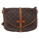 LOUIS VUITTON Monogram Saumur 30 Shoulder Bag M42256 LV Auth fm5380-13