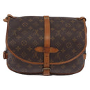 LOUIS VUITTON Monogram Saumur 30 Shoulder Bag M42256 LV Auth fm5380-2