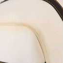 LOUIS VUITTON Antigua Suc weekend Boston Bag White M40030 LV Auth fm5381-12