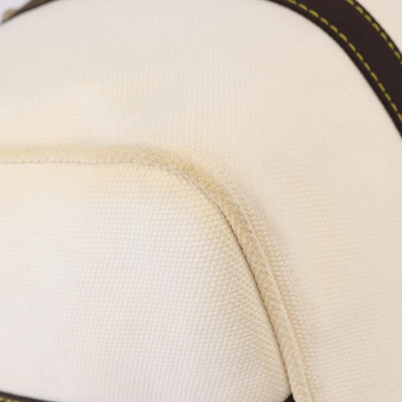 LOUIS VUITTON Antigua Suc weekend Boston Bag White M40030 LV Auth fm5381