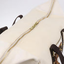 LOUIS VUITTON Antigua Suc weekend Boston Bag White M40030 LV Auth fm5381-17