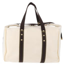 LOUIS VUITTON Antigua Suc weekend Boston Bag White M40030 LV Auth fm5381-3