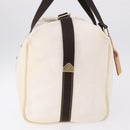 LOUIS VUITTON Antigua Suc weekend Boston Bag White M40030 LV Auth fm5381-5