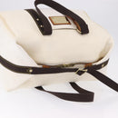 LOUIS VUITTON Antigua Suc weekend Boston Bag White M40030 LV Auth fm5381-6